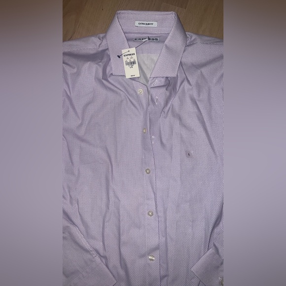 EXPRESS MENS DRESS SHIRT NWT - Picture 4 of 6